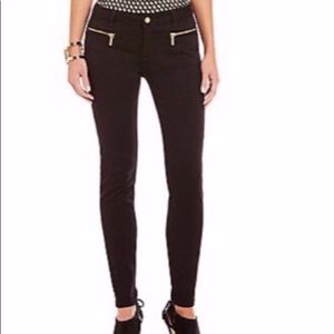 Michael Kors Black Zipper Pants